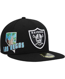 NEW ERA: Чёрная кепка  Las Vegas Raiders