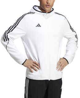 Adidas: Куртка Tiro с капюшоном