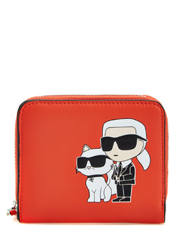 KARL LAGERFELD: Оранжевый кошелёк Ikonik Choupette