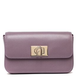 Furla: Фиолетовая сумка 