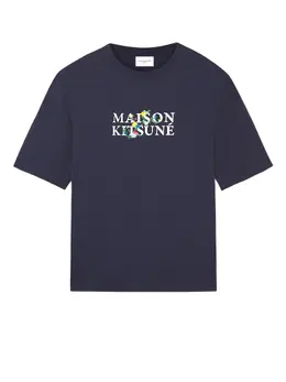 Maison Kitsune: Хлопковая футболка 