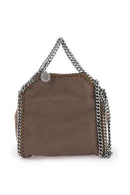 STELLA McCARTNEY: Коричневая сумка Tiny Falabella