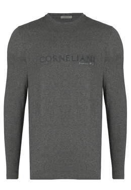 CORNELIANI: Серый свитер 