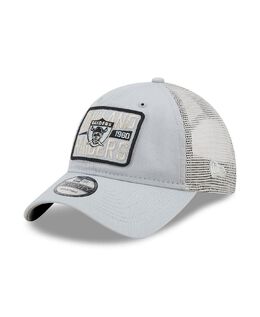 NEW ERA: Серебристая кепка  Oakland Raiders