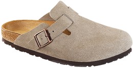 Birkenstock: Сабо  Boston цвета хаки