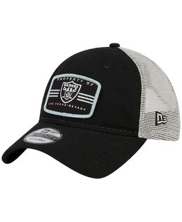 NEW ERA: Чёрная кепка  Las Vegas Raiders