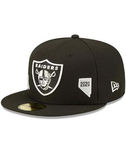 NEW ERA: Чёрная кепка  Las Vegas Raiders