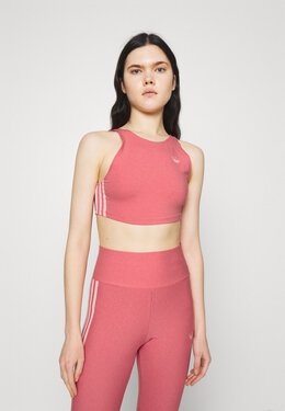 Adidas Originals: Меланжевый топ  Originals