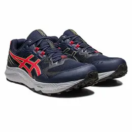 ASICS: Синие кроссовки 