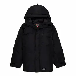 ALPHA INDUSTRIES: Чёрный пуховик 