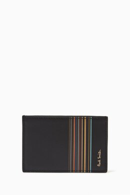 Paul Smith: Картхолдер Signature Stripe в полоску