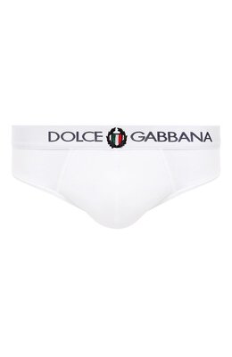 Dolce & Gabbana: Белые трусы 