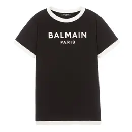 Balmain Kids: Хлопковая футболка