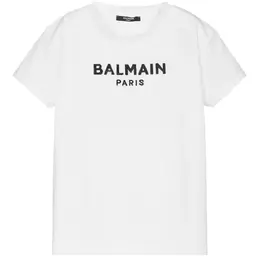 Balmain Kids: Белая футболка