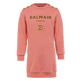 Balmain Kids: Розовый свитер