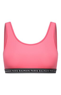 Balmain: Топ с поясом 