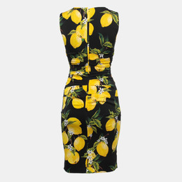 Dolce & Gabbana: Чёрное платье Lemon