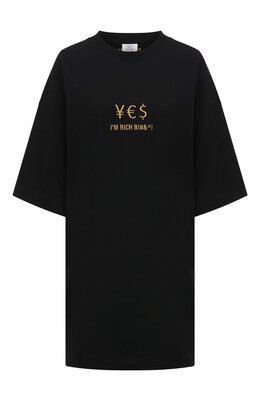 VETEMENTS: Хлопковая футболка 