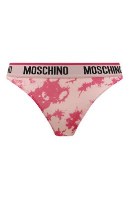 Moschino: Розовые трусы 