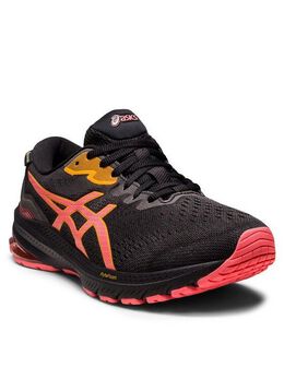 Asics: Чёрные кроссовки  GT-1000