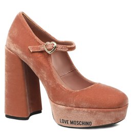 Love Moschino: Розовые туфли 