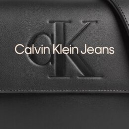 Calvin Klein Jeans: Чёрная сумка