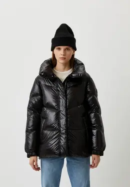 Woolrich: Чёрный пуховик 