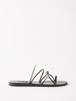 Ancient Greek Sandals: Чёрные сандалии