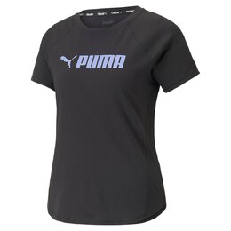 PUMA: Чёрная футболка 