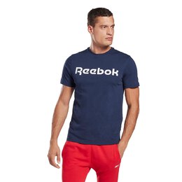 Reebok: Синяя футболка