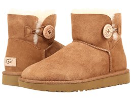 UGG: Коричневые угги Mini Bailey