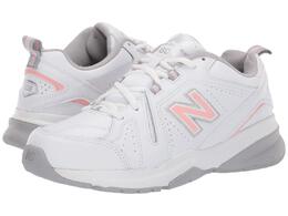 New Balance: Белые кроссовки 