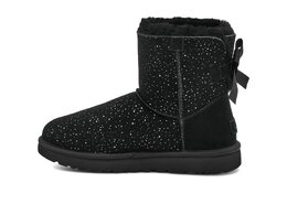 UGG: Чёрные угги  Mini Bailey