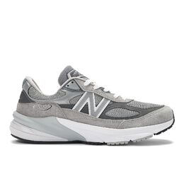New Balance: Серые кроссовки 