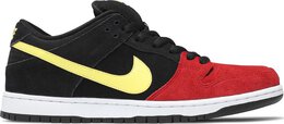 Nike: Чёрные кроссовки  Dunk Low Pro SB