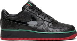 Nike: Чёрные кроссовки  Air Force 1 Low Premium