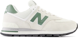 New Balance: Белые кроссовки  574