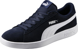 PUMA: Синие кеды  Smash V2