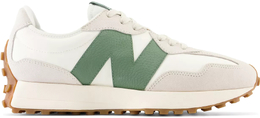 New Balance: Бежевые кроссовки  327