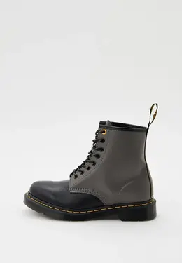 Dr. Martens: Серые ботинки