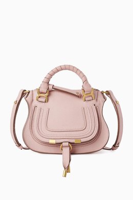 Chloé: Розовая сумка Marcie