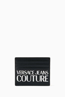 Versace Jeans: Чёрный картхолдер