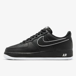 Nike: Чёрные туфли Air Force 1