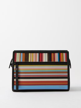 Paul Smith: Сумка Signature Stripe в полоску