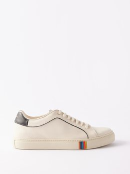 Paul Smith: Бежевые кроссовки Artist Stripe