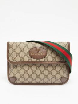 Gucci: Коричневая сумка GG