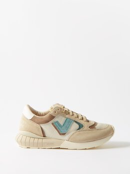 Visvim: Бежевые кроссовки