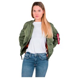 Alpha Industries: Зелёная куртка 