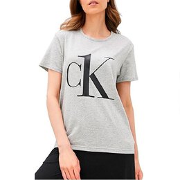 Calvin Klein: Серая футболка 