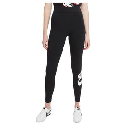 Nike: Чёрные легинсы  Sportswear Essential